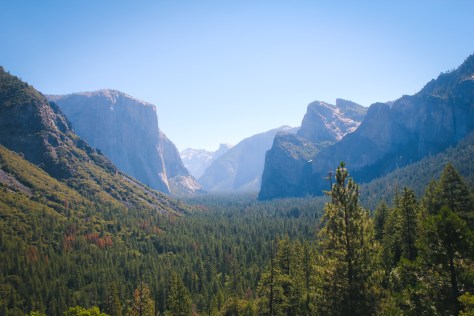 Yosemite tunnel view